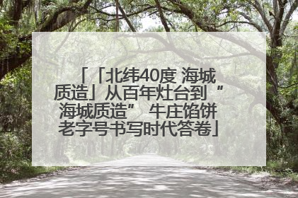 「北纬40度 海城质造」从百年灶台到“海城质造” 牛庄馅饼老字号书写时代答卷