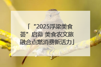 “2025浮梁美食荟”启幕 美食农文旅融合点燃消费新活力