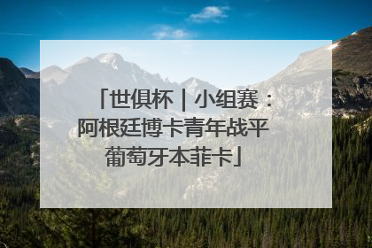 世俱杯｜小组赛：阿根廷博卡青年战平葡萄牙本菲卡