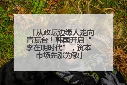 从政坛边缘人走向青瓦台！韩国开启“李在明时代”，资本市场先涨为敬