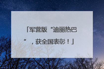 军营版“迪丽热巴”，获全国表彰！