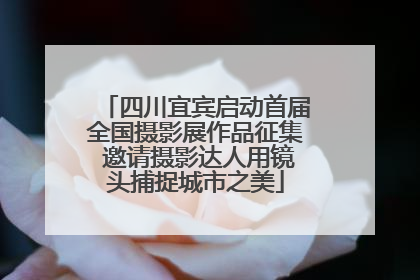 四川宜宾启动首届全国摄影展作品征集 邀请摄影达人用镜头捕捉城市之美