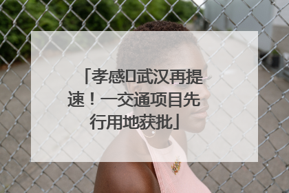 孝感⇋武汉再提速！一交通项目先行用地获批