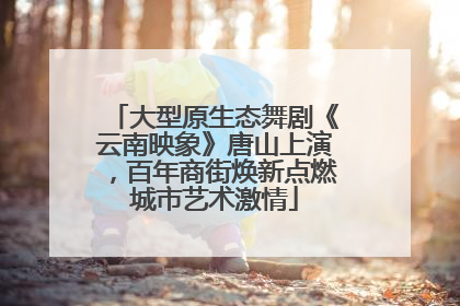 大型原生态舞剧《云南映象》唐山上演，百年商街焕新点燃城市艺术激情