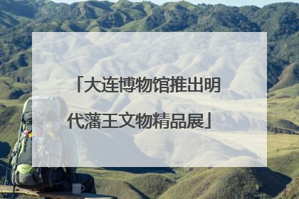 大连博物馆推出明代藩王文物精品展