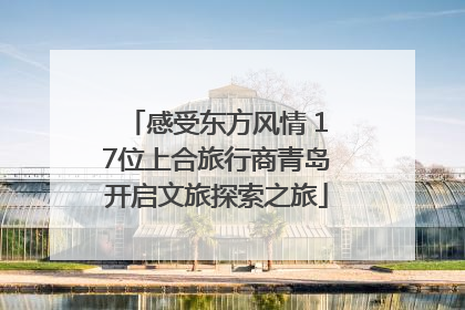 感受东方风情 17位上合旅行商青岛开启文旅探索之旅