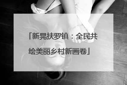 新晃扶罗镇：全民共绘美丽乡村新画卷