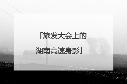 旅发大会上的湖南高速身影