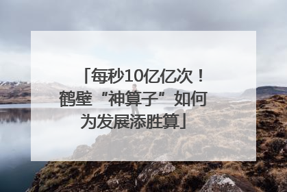 每秒10亿亿次！鹤壁“神算子”如何为发展添胜算
