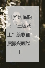 潍坊临朐：“三色沃土”绘彩铺展振兴画卷