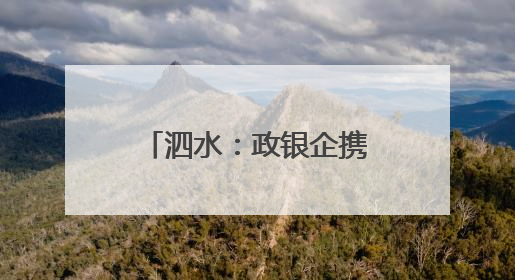泗水：政银企携手浇灌机电产业