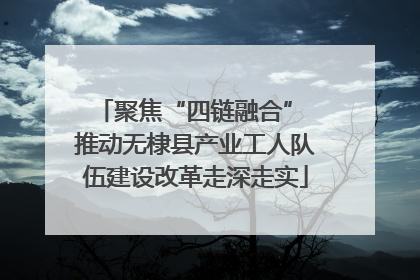 聚焦“四链融合” 推动无棣县产业工人队伍建设改革走深走实