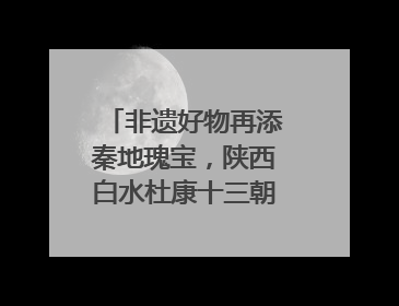 非遗好物再添秦地瑰宝，陕西白水杜康十三朝酒海陈藏30年别具一格