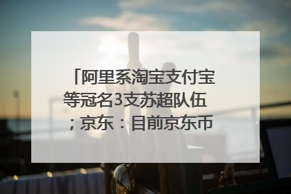 阿里系淘宝支付宝等冠名3支苏超队伍；京东：目前京东币链科技并没有开始发行稳定币｜早资道