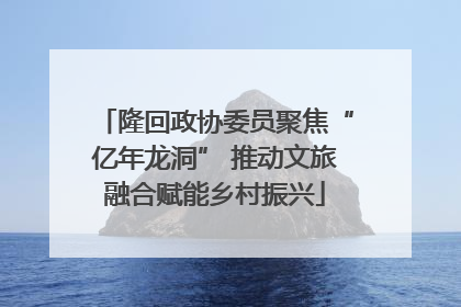 隆回政协委员聚焦“亿年龙洞” 推动文旅融合赋能乡村振兴