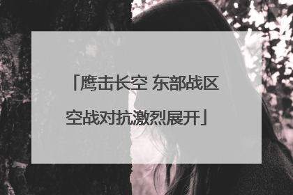 鹰击长空 东部战区空战对抗激烈展开
