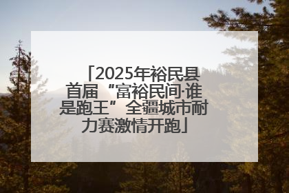 2025年裕民县首届“富裕民间·谁是跑王”全疆城市耐力赛激情开跑