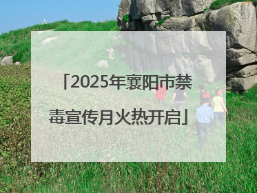 2025年襄阳市禁毒宣传月火热开启